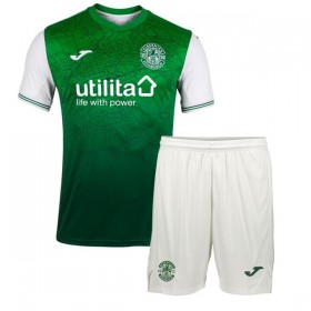 Camisolas de futebol Hibernian Criança Equipamento Principal 2021/22 Manga Curta